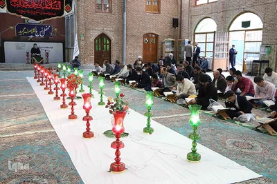 محفل انس با قرآن کریم در آستان مقدس سید حمزه (ع)