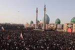 Funeral Procession for Martyred Imam in Qom Attended by Millions