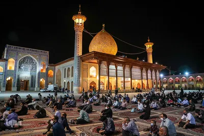 شاهچراغ ، سوگوار شهادت امام جواد (ع)