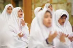 جشن تکلیف دختران در حرم شاهچراغ(ع)‎