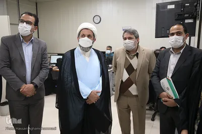 بازدید حجت‌الاسلام والمسلمین محمدمهدی ایمانی‌پور، رئیس سازمان فرهنگ و ارتباطات اسلامی از ایکنا
