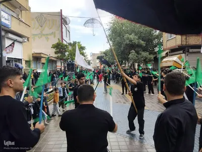 مراسم "محفل اشک"ویژه تاسوعای حسینی در اهر