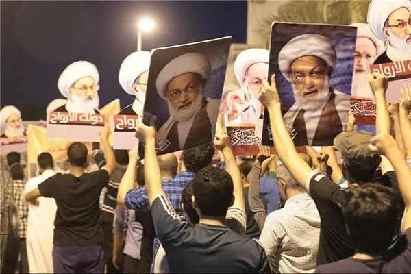 Bahreyn halkından rejim karşıtı protesto