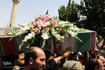 تشییع پیکر شهید «حسین سامی‌مقام» در اصفهان