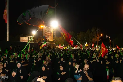 هم‌نوایی سوگ حسینی و حمایت از وطن در اصفهان