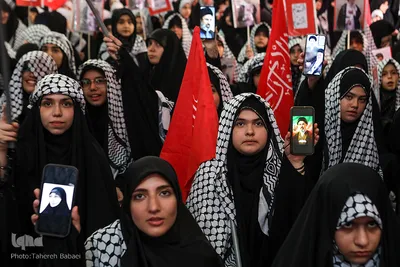 تجمع هشت هزار نفره «هیئات نوجوانان آرمانی»