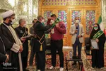 حضور قهرمانان پارالمپیک توکیو ۲۰۲۰ در حرم شاهچراغ(ع)