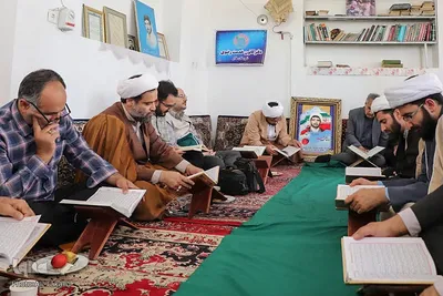 برگزاری کرسی تلاوت قرآن در منزل شهید ملایر‎