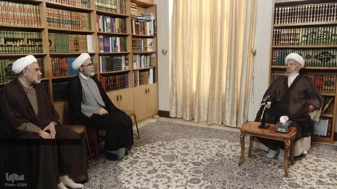 رئیس شورای هماهنگی تبلیغات کشور با مراجع و علمای قم دیدار کرد
