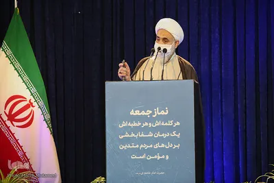 اقامه نماز جمعه پس از چند ماه تعطیلی - قزوین‎