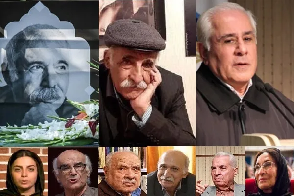 آسمانی شدن 23 اهل قلم عرصه فرهنگ و ادب