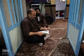 مراسم ترحیم همسر مرجع عالیقدر حضرت آیت الله غروی علیاری