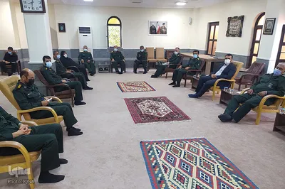 نشست فرماندهان بسیج استان بوشهر با نماینده ولی‌فقیه در استان و امام جمعه بوشهر