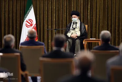 دیدار رئیس‌جمهور و اعضاء هیئت دولت با رهبر انقلاب اسلامی