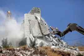 تخریب منازل فلسطینیان در حومه قدس اشغالی