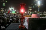 وداع با پیکر روحانی شهید اصلانی در حرم مطهر رضوی
