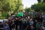 مراسم تشییع پیکر مرحوم سیدمهدی اعتصامی، فعال قرآنی اصفهان