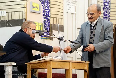 جلسه قرآن محمود متقی پناه