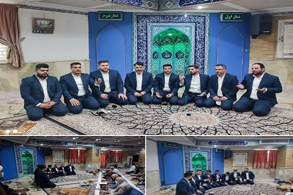 اجرای گروه مصباح‌المنیر در بیمارستان خاتم‌الانبیا (ص)+عکس