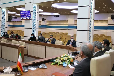 نشست خبری ابراهیم عزیزی نماینده مردم شیراز در مجلس شورای اسلامی
