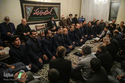 سوگ نشینی جامعه قرآنی در شب سوم شهادت سالار شهیدان
