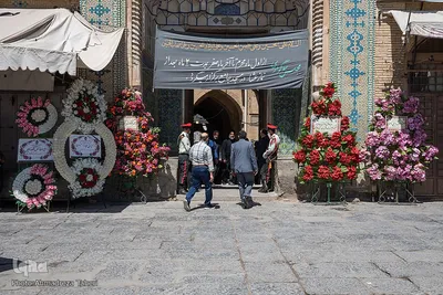 مراسم ترحیم مرحوم آیت الله ناصری