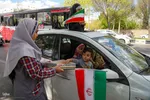 کاروان خودرویی و موتوری امت حزب الله و انقلابی شیراز