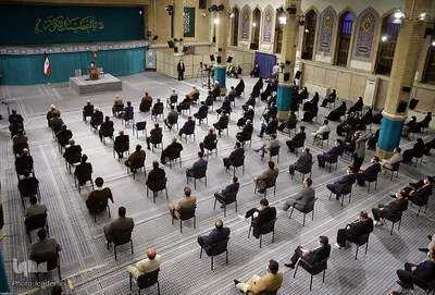 دیدار مداحان اهل‌بیت (ع) با رهبر انقلاب
