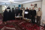 دیدار شهردار تبریز با خانواده شهید «فرشباف» و جانباز «شمس»