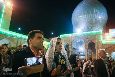 مراسم تحویل سال در حرم حضرت عبدالعظیم حسنی(ع)
