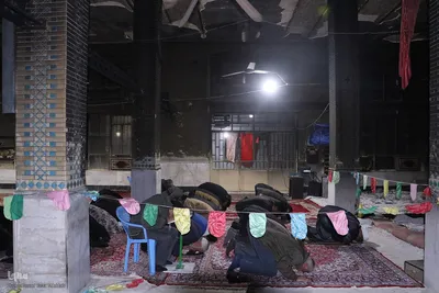 مسجدی که سوخت و نمازی که در آن خاموش نشد