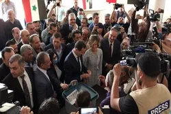 People Vote in Syria Presidential Election