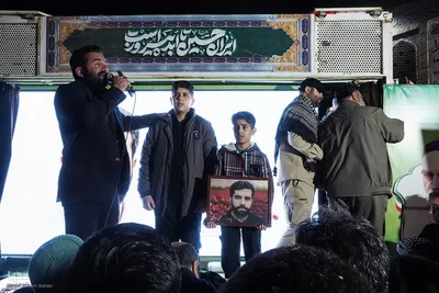 وداع با پیکر شهید مجتبی اسماعیلی؛ شکوه ایثار در اسلامشهر