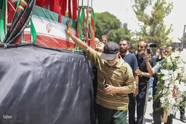 تشییع شهدای تهران در تجاوز رژیم اشغالگر صهیونیستی