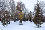 دانشگاه ارومیه در یک روز برفی‎
