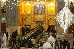 اعیاد شعبانیہ کی مناسبت سے حرم امام رضا(ع) میں محافل جشن کا پروگرام