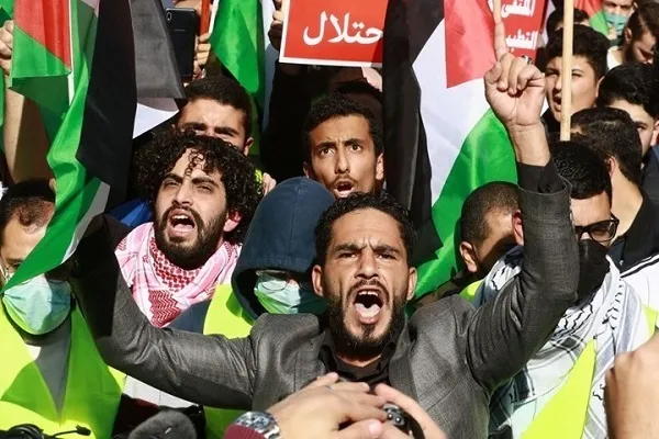 اعتراضات مردمی اردنی‌ها به توسعه روابط با رژیم صهیونیستی