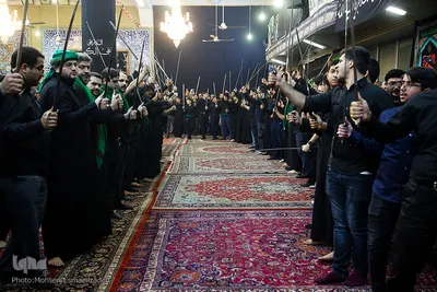 آیین سنتی مشق شمشیر در مشهد