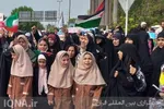 اجتماع بانوان قرآنی بوشهر به حمایت از کودکان غزه‌ای