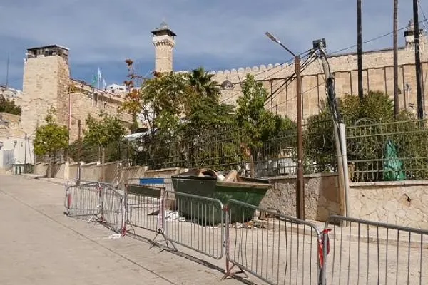İsrail'den Harem-i İbrahim Camii avlusunda Filistinlilere saldırı
