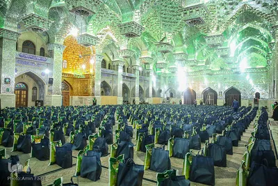 تهیه و توزیع بسته های معیشتی در شیراز
