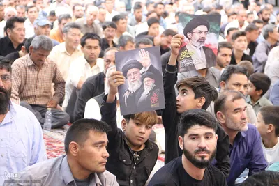 مهاجرین افغانستانی مقیم استان فارس در سوگ رهبر شهید امت
