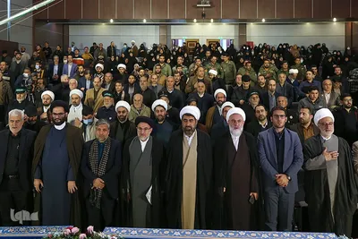 اختتامیه بخش آقایان مسابقات قرآن اوقاف در قزوین