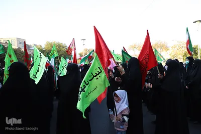 اجتماع مردم تبریز به مناسبت نهم ربیع سرآغاز امامت و ولایت حضرت حجه ابن الحسن العسگری(ع)‎‎