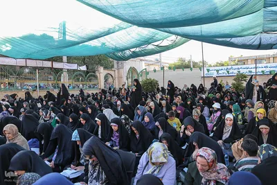 مراسم دعای عرفه در قزوین