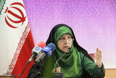 نشست خبری معاون رئیس جمهور در امور زنان
