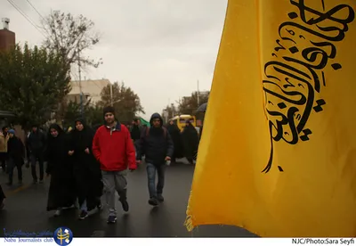 پیاده روی اربعین حسینی در تهران