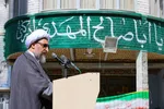 تجمع حمایتی طلاب و روحانیون تبریز در پشتیبانی از فرمایشات مقام معظم رهبری