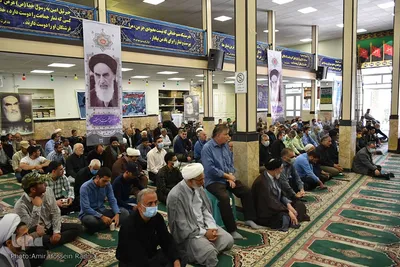گرامیداشت شهدای ۱۵ خرداد در مسجد بازار بیرجند