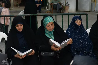 محفل انس با قرآن به یاد شهدای خدمت در اصفهان